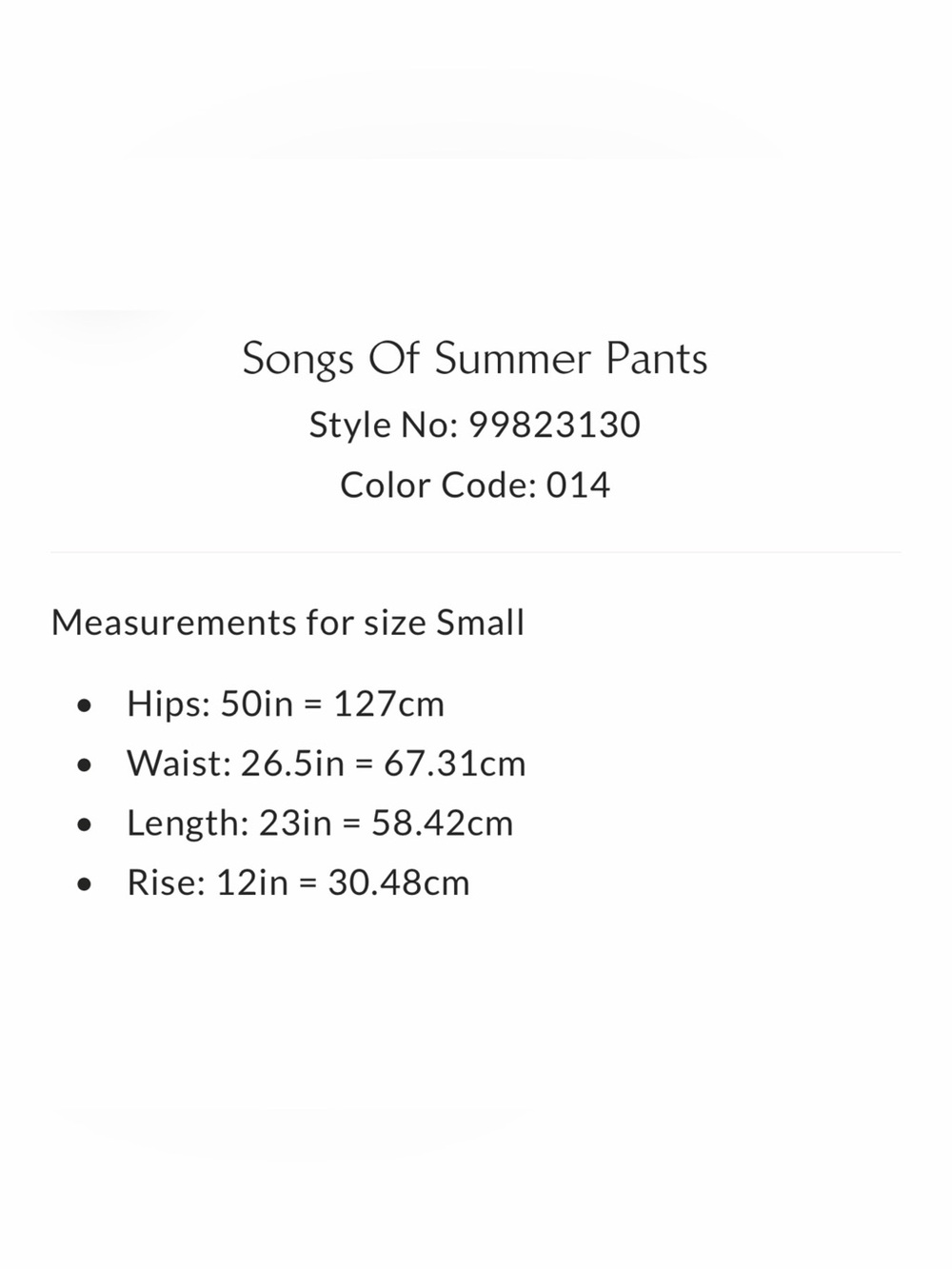 NWT Free People Songs of Summer Pants Flowy Cotton SZ M IVORY - Picture 9 of 10